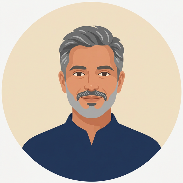 R. Verma illustrated avatar