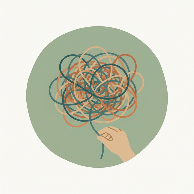 Anxiety illustration