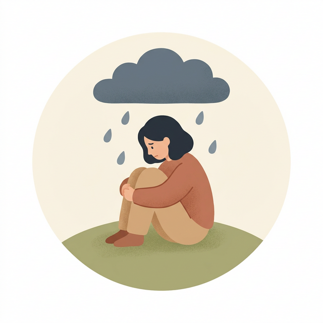 Depression illustration