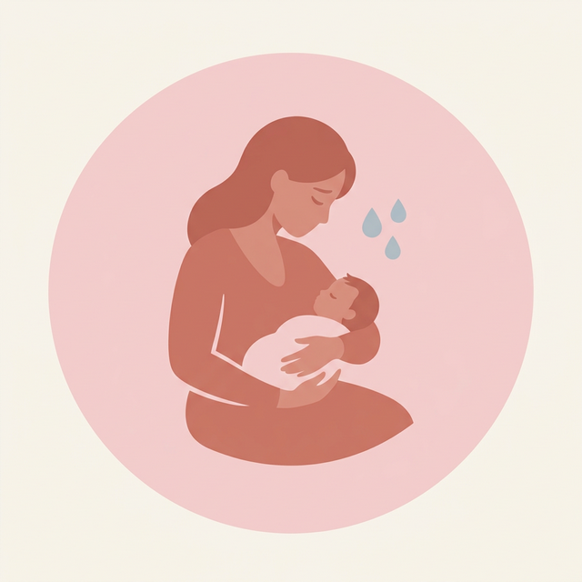 Postpartum illustration